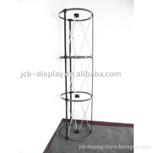 Exhibition Aluminum Silver Pop up tower